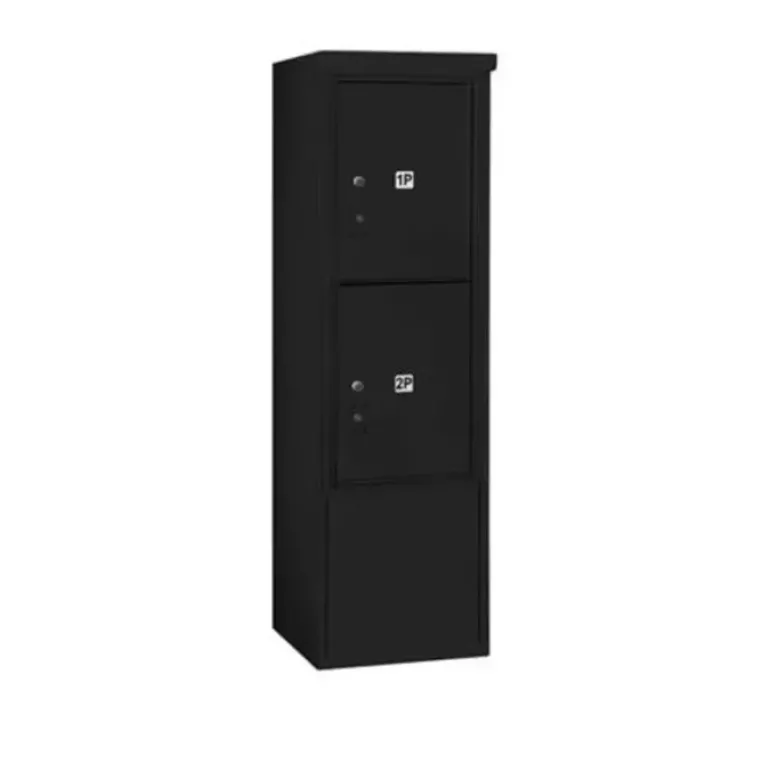Mailboxes 3910S-2PBFP Salsbury 10 Door High Free-Standing 4C Horizontal Parcel Locker with 2 Parcel Lockers in Black with Private Bccess - One-stop shop for professional tools and equipment.