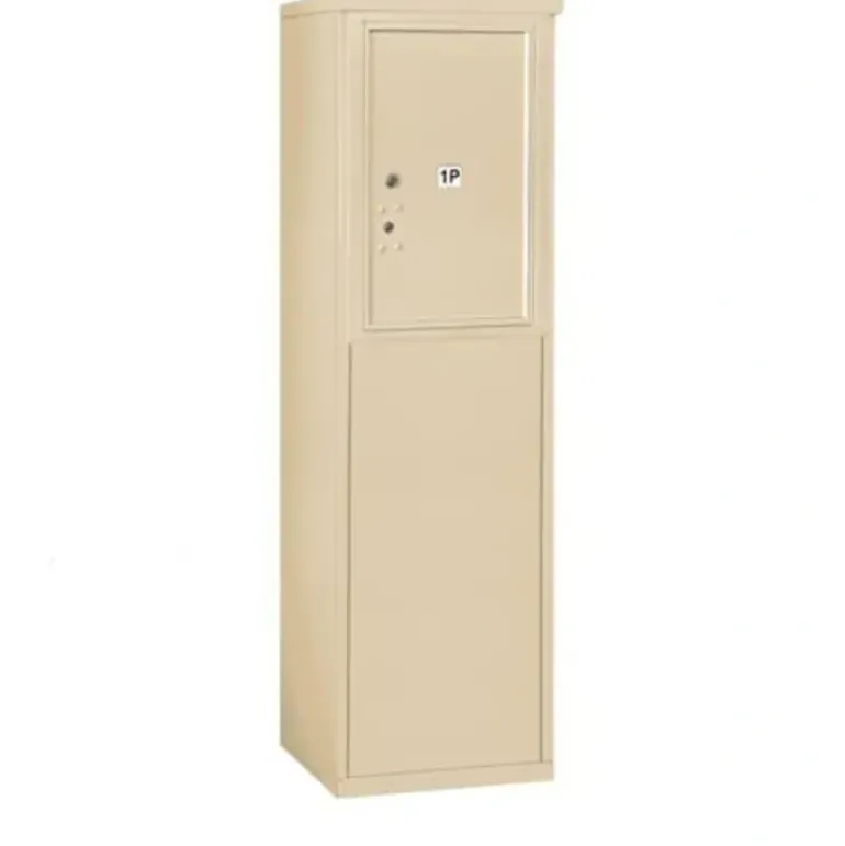 Mailboxes 3906S-1PSFP Salsbury 6 Door High Free-Standing 4C Horizontal Parcel Locker with 1 Parcel Locker in Sandstone with Private Sccess - One-stop shop for professional tools and equipment.