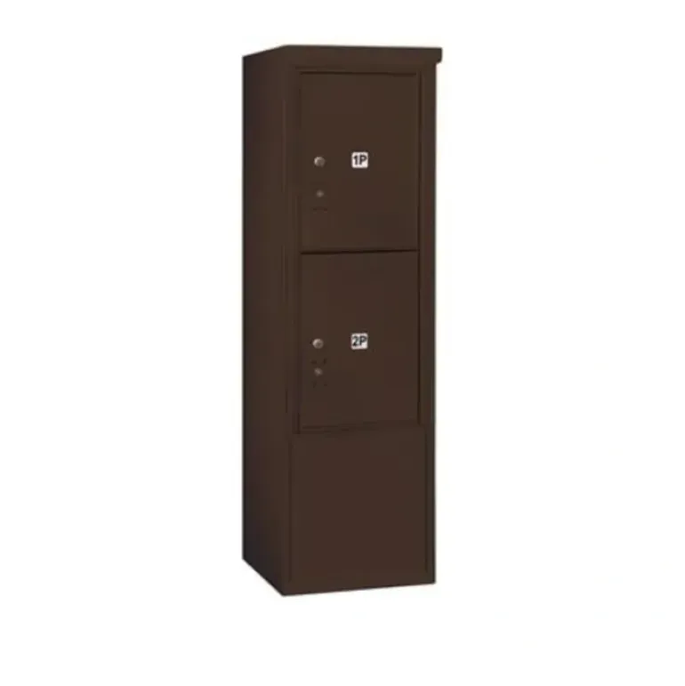 Mailboxes 3910S-2PZFP Salsbury 10 Door High Free-Standing 4C Horizontal Parcel Locker with 2 Parcel Lockers in Bronze with Private Zccess - One-stop shop for professional tools and equipment.