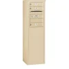 Mailboxes 3906S-04SFP Salsbury 6 Door High Free-Standing 4C Horizontal Mailbox with 4 Doors in Sandstone with Private Sccess - One-stop shop for professional tools and equipment.