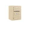 Mailboxes 3806S-04SFU Salsbury 6 Door High Surface Mounted 4C Horizontal Mailbox with 4 Doors in Sandstone with USPS Sccess - One-stop shop for professional tools and equipment.
