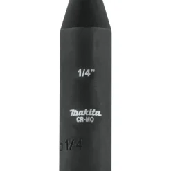 Makita A-99518 1/4& Deep Well SAE Impact Socket, 3/8& Drive - One-stop shop for professional tools and equipment.