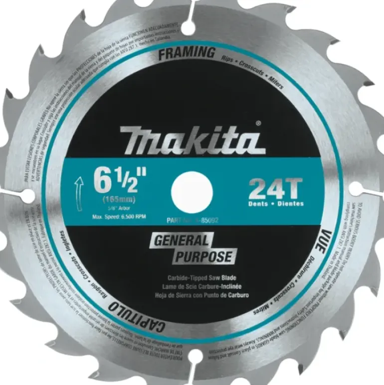 Makita A-95021 3‘3/8& 20T Carbide‘Tipped Circular Saw Blade, General Purpose - One-stop shop for professional tools and equipment.