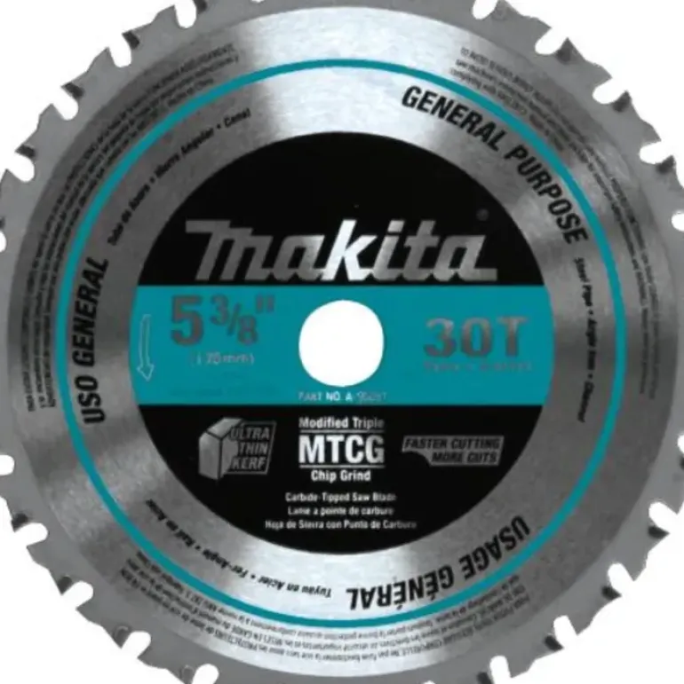 Makita A-96095 5‘7/8& 32T Carbide‘Tipped Saw Blade, Metal/General Purpose - One-stop shop for professional tools and equipment.