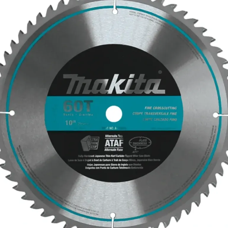Makita A-93675 10& 60T Micro‘Polished Miter Saw Blade - One-stop shop for professional tools and equipment.