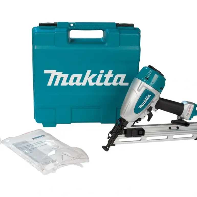 Makita AF635 15 Gauge, 2‘1/2& Angled Finish Nailer, 34° - One-stop shop for professional tools and equipment.