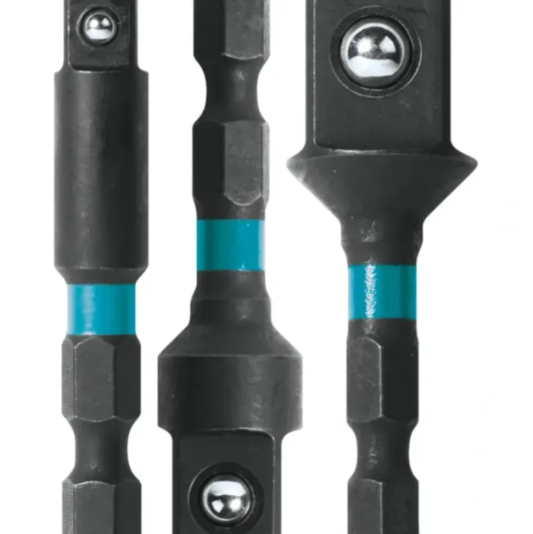 Makita A-97673 ImpactX, 3 Pc. 2³ Socket Adapter Set - One-stop shop for professional tools and equipment.