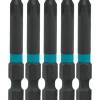 Makita A-96665 ImpactX, #2 Phillips 2³ Power Bit, 5/pk - One-stop shop for professional tools and equipment.