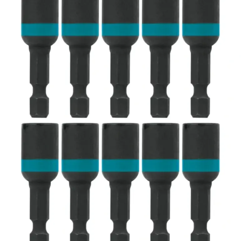 Makita A-97221 ImpactX, 3/8³ x 2‘9/16³ Magnetic Nut Driver, 10/pk, Bulk - One-stop shop for professional tools and equipment.