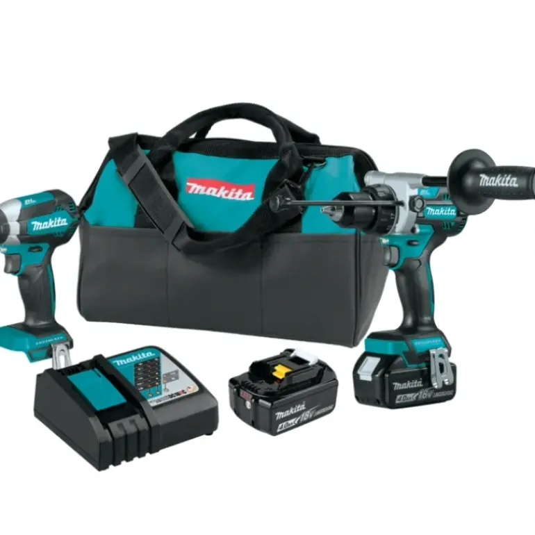 Makita XT291M 18V LXT® Lithium‘Ion Brushless Cordless 2‘Pc. Combo Kit (4.0Ah) - One-stop shop for professional tools and equipment.