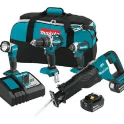 Makita XT447T 18V LXT® Lithium‘Ion Brushless Cordless 4‘Pc. Combo Kit (5.0Ah) - One-stop shop for professional tools and equipment.