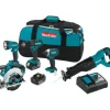 Makita XT505 18V LXT® Lithium‘Ion Cordless 5‘Pc. Combo Kit (3.0Ah) - One-stop shop for professional tools and equipment.
