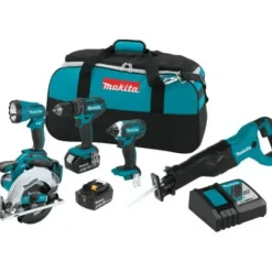 Makita XT704 18V LXT® Lithium‘Ion Cordless 7‘Pc. Combo Kit (3.0Ah) - One-stop shop for professional tools and equipment.