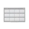 MasterVision GA05106830 12 Month Yearly Magnetic Dry-Erase Planner - One-stop shop for professional tools and equipment.