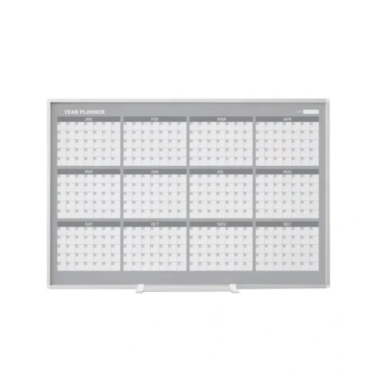 MasterVision GA05106830 12 Month Yearly Magnetic Dry-Erase Planner - One-stop shop for professional tools and equipment.