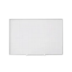 MasterVision MA2793830 2&X 3& Grided Magnetic Steel Planner Board - One-stop shop for professional tools and equipment.