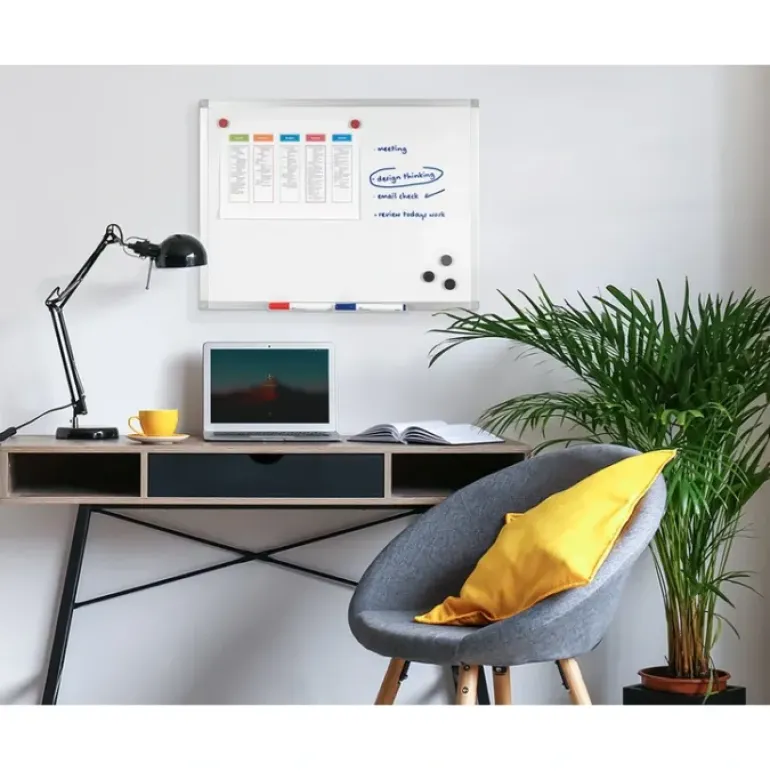 MasterVision MA02759214 Ayda Magnetic Steel Dry-Erase Board - One-stop shop for professional tools and equipment.