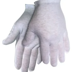 MCR Safety 8620C White Inspectors Gloves Reversible and Hemmed 100% Cotton Lisle Straight Thumb Medium Weight (1 DZ) - One-stop shop for professional tools and equipment.