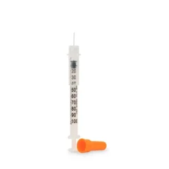 Myco Medical INSY29G051-S1ML - RELI® Safety Insulin Syringes, Sterile, 29G x 1/2& Needle, 1 mL Syringe - UOM 100/BX - One-stop shop for professional tools and equipment.