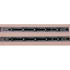 PEC Tools 401-018EZ 18″ 4R Flexible Black Chrome Rule - One-stop shop for professional tools and equipment.