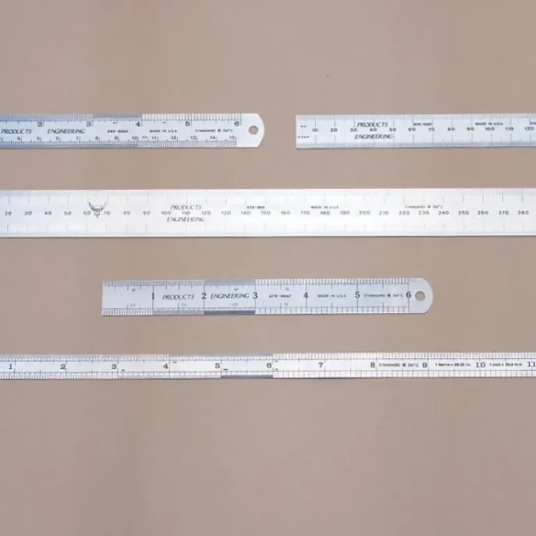 PEC Tools 470-150F 150mm Rigid Round End Rule - One-stop shop for professional tools and equipment.