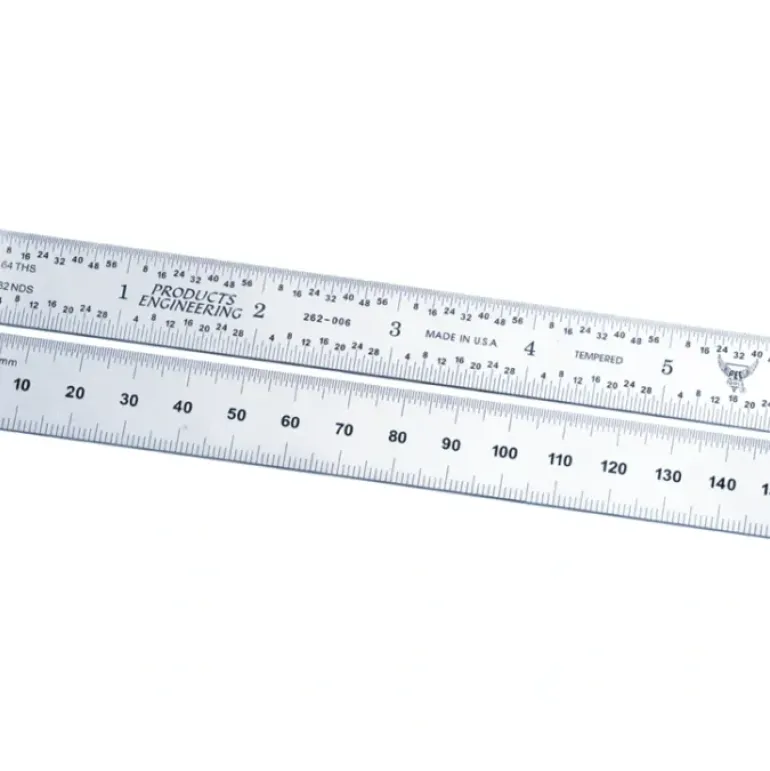 PEC Tools 162-006 6″ Rigid Rule – 16R Graduation - One-stop shop for professional tools and equipment.
