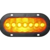 Peterson 823A-7 Led Turn Signal, Front & Rear Oval, Amp, Flange-Mount 7.88″X3.63″, Amber, Poly Bag - One-stop shop for professional tools and equipment.