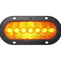 Peterson 823KA-7 Led Turn Signal, Front & Rear Oval, Amp, Flange-Mount Kit 7.88″X3.63″, Amber, Poly Bag - One-stop shop for professional tools and equipment.