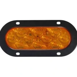 Peterson 823KA-10 Led Turn Signal, Front & Rear Oval, Amp, Flange-Mount Kit 7.88″X3.63″ Multi-Volt, Amber, Poly Bag - One-stop shop for professional tools and equipment.