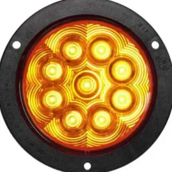 Peterson 1218KA-9 Led Turn Signal, Light Round, Ece, Amp, Flange-Mount Kit, 4″, Multi-Volt, Amber, Poly Bag - One-stop shop for professional tools and equipment.