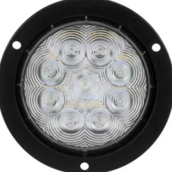Peterson 818KC-9 Led Back-Up Light, Round, Amp, Flange-Mount Kit, 4″, Multi-Volt, White, Poly Bag - One-stop shop for professional tools and equipment.