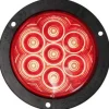Peterson 824KR-7 Led Stop/Turn/Tail, Round, Pl3 Housing Flange-Mount Kit 4″, Red, Poly Bag - One-stop shop for professional tools and equipment.