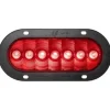 Peterson 823KR-7 Led Stop/Turn/Tail, Oval, Amp, Flange-Mount Kit, 7.88″X3.63″, Red, Poly Bag - One-stop shop for professional tools and equipment.