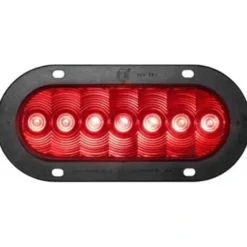 Peterson 823KR-7 Led Stop/Turn/Tail, Oval, Amp, Flange-Mount Kit, 7.88″X3.63″, Red, Poly Bag - One-stop shop for professional tools and equipment.