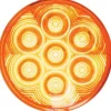 Peterson M817A-7 Led Turn Signal, Front & Rear, Round, Amp, Grommet-Mount, 4″, Amber, Bulk Pack - One-stop shop for professional tools and equipment.
