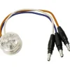 Peterson M186CTP-BT3 Led Auxiliary Tpms Malfunction Light, Dot Xl 8″ Leads W/ .180 Bullets 1.375″, White, Bulk Pack - One-stop shop for professional tools and equipment.