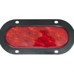 Peterson M822R-10 Led Stop/Turn/Tail, Oval, Flange-Mount 7.88″X3.63″, Multi-Volt, Red, Bulk Pack - One-stop shop for professional tools and equipment.