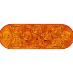 Peterson 860SA-3 10 Led Strobe & Rear Turn Signal Oval, Curbside, 6.5″X2.25″ Multi-Volt, Amber, Poly Bag - One-stop shop for professional tools and equipment.