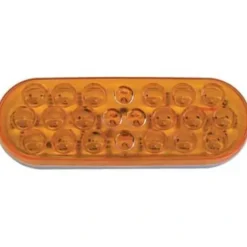 Peterson 861SA-3 Led Strobe & Rear Turn, Oval, Curbside Low, 6.5″X2.25″, 22 Diode, Multi-Volt, Amber, Poly Bag - One-stop shop for professional tools and equipment.