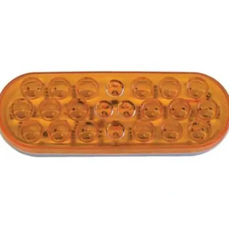 Peterson 861SA-3 Led Strobe & Rear Turn, Oval, Curbside Low, 6.5″X2.25″, 22 Diode, Multi-Volt, Amber, Poly Bag - One-stop shop for professional tools and equipment.