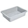 Rubbermaid FG334900GRAY BUS/UTILITY BOX 4.6 GAL GRAY - One-stop shop for professional tools and equipment.