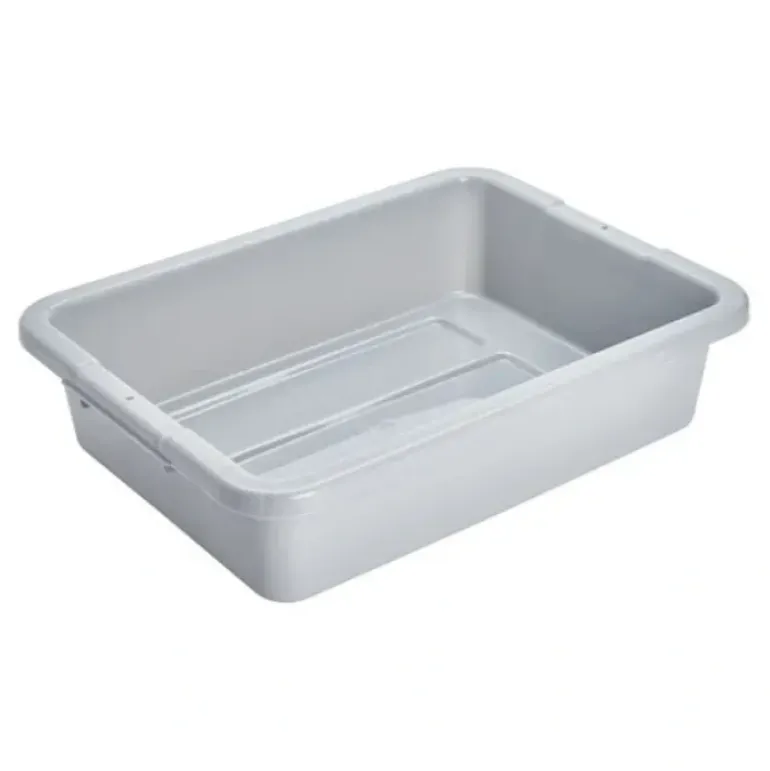 Rubbermaid FG334900GRAY BUS/UTILITY BOX 4.6 GAL GRAY - One-stop shop for professional tools and equipment.