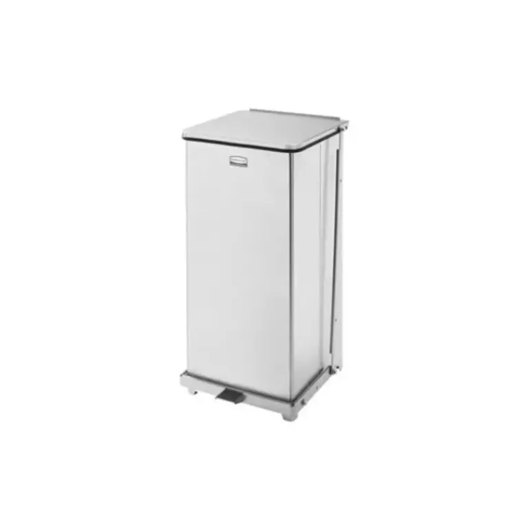 Rubbermaid FGST24SSPL DEFENDERS® SQUARE STEP CAN 13 GAL STAINLESS STEEL - One-stop shop for professional tools and equipment.
