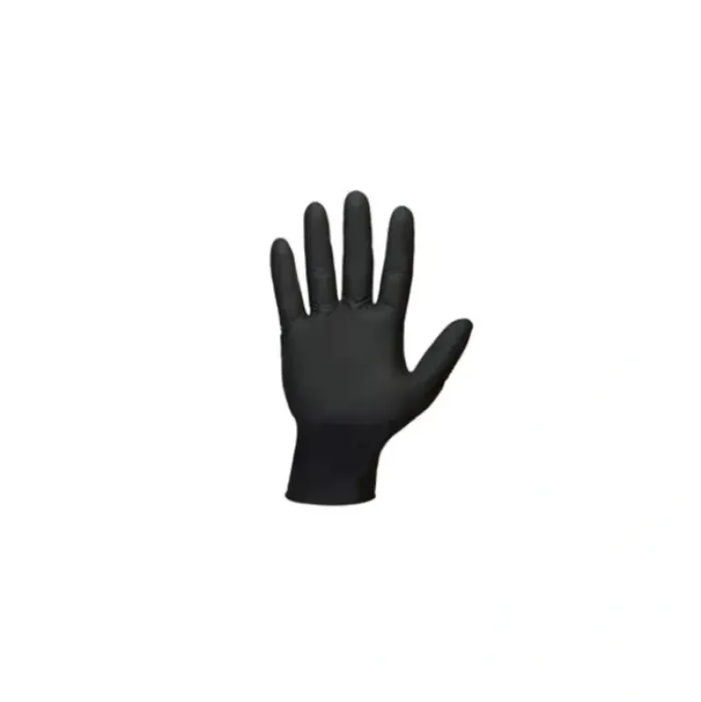 Shamrock 68113 - 68000 Series Black Latex Industrial Gloves, Powder Free, Textured, 5Mil, Large, (10 Boxes of 100) - One-stop shop for professional tools and equipment.