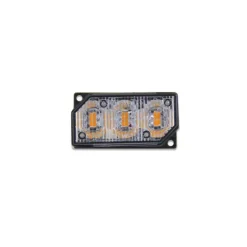 Soundoff Signal EL3PSNR Led3 Plus Mini Surface Mount Light, Ece R10.05 Certified,10-16V Includes Mounting Gasket & Hardware - Solid Color In Red - One-stop shop for professional tools and equipment.