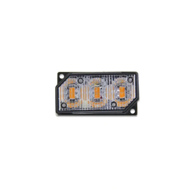 Soundoff Signal EL3PSNW Led3 Plus Mini Surface Mount Light, Ece R10.05 Certified,10-16V Includes Mounting Gasket & Hardware - Solid Color In White - One-stop shop for professional tools and equipment.