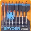 Spyder 11026 Spyder 8-Piece X 6-In Woodboring Spade Drill Bit Set - One-stop shop for professional tools and equipment.
