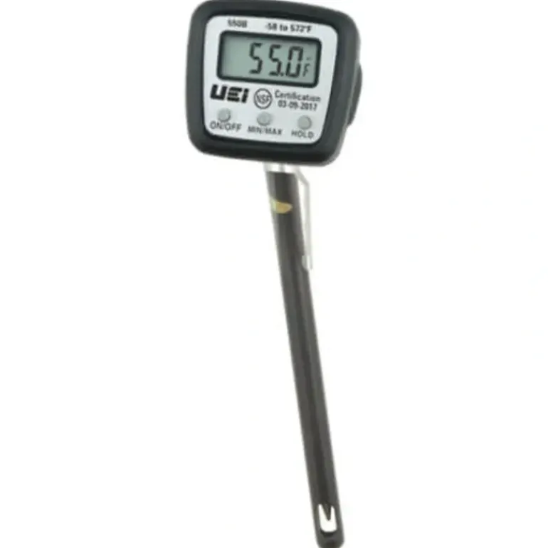 UEI Test 550B Digital NSF Pocket Thermometer with Boot & Magnet - One-stop shop for professional tools and equipment.