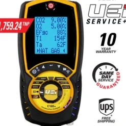 UEI Test C165+OIL Residential/Commercial Combustion Analyzer for Oil-Fired Appliances - One-stop shop for professional tools and equipment.