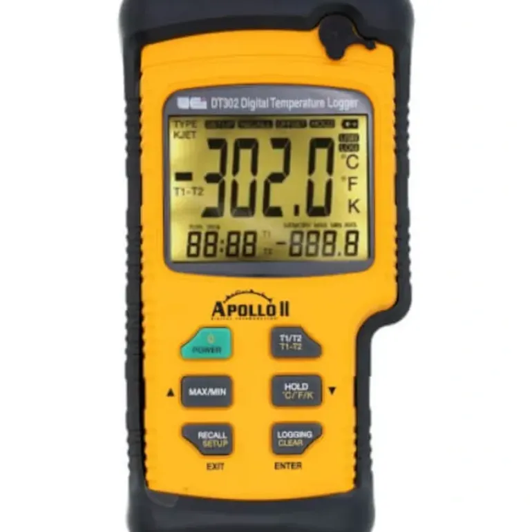 UEI Test DT302 Apollo II Dual Input Digital Logging Thermometer - One-stop shop for professional tools and equipment.